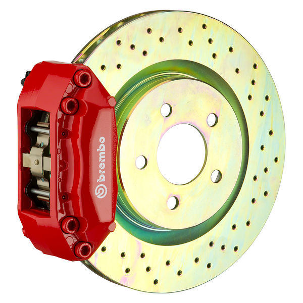 Brembo GT 4 Piston Front Big Brake Kit - 320x28mm 1-Piece Rotor