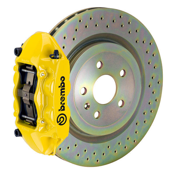 Brembo GT 4 Piston Front Big Brake Kit - 336x28mm 1-Piece Rotor
