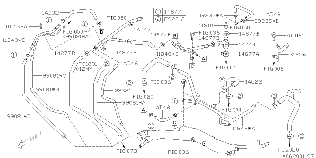 Subaru Genuine PCV Valve