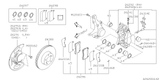 Subaru Genuine Disc Brake Pad Slide Pin Clip