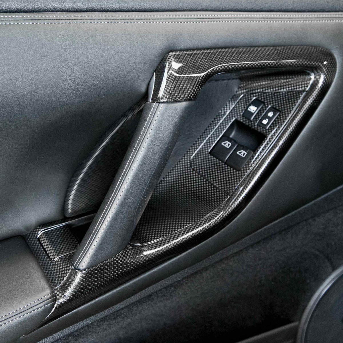 Seibon Carbon Fibre Interior Door Trim Set (12 Pcs)
