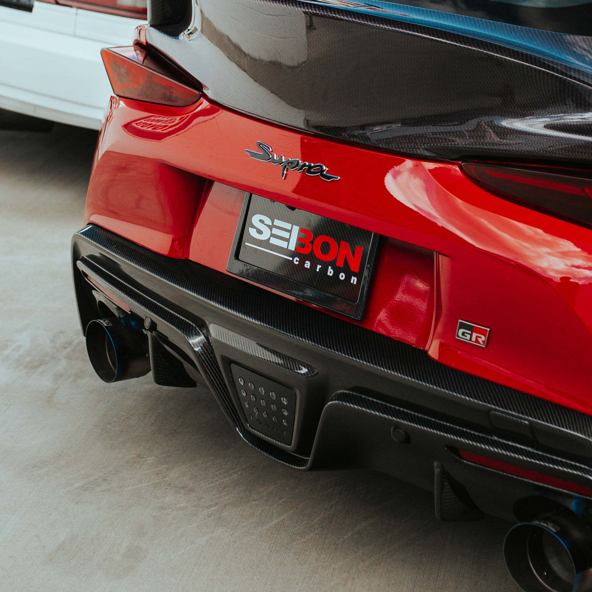 Seibon Carbon Fibre License Plate
