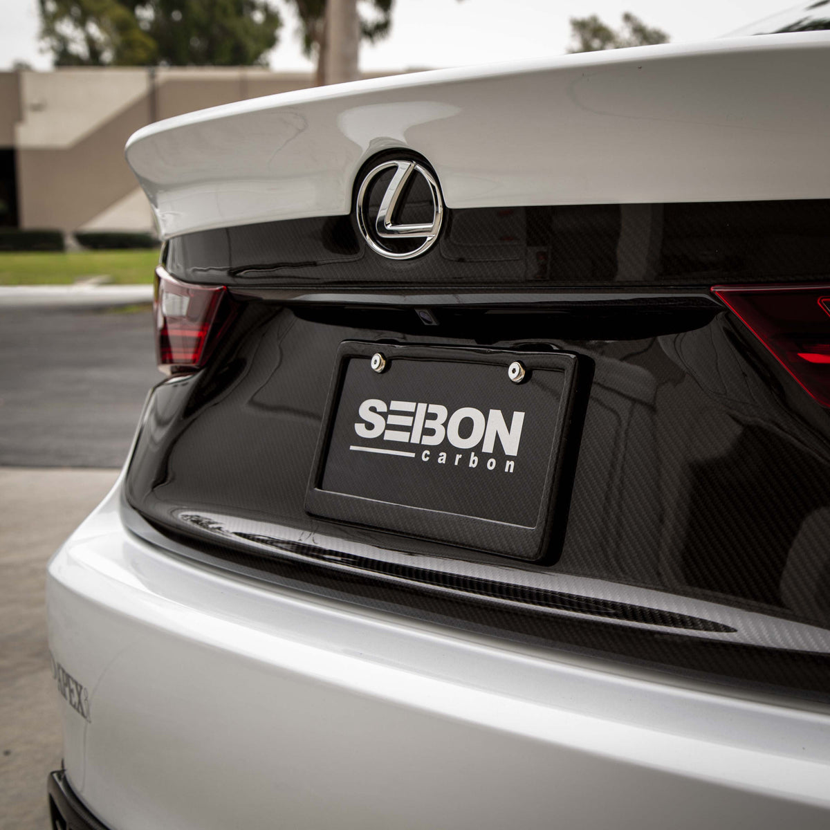 Seibon Carbon Fibre License Plate Frame (2 Holes)