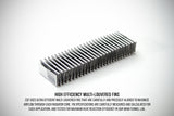 CSF Racing 2-Row 42mm Race Spec Aluminium Full Radiator V3 Black