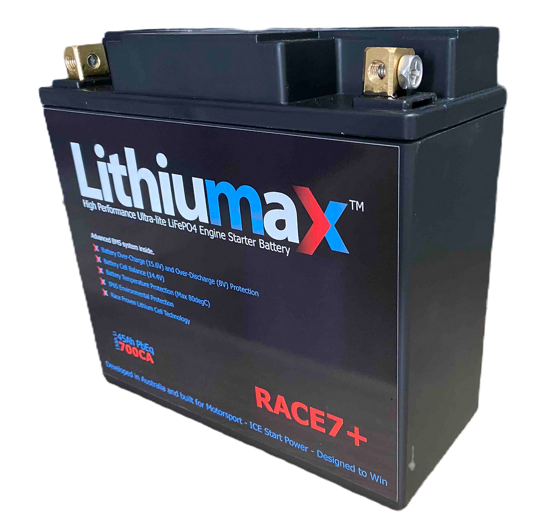 Lithiumax Race7+ Series 700CA Lithium LiFePO4 Car Battery
