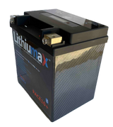 Lithiumax Race10+ Carbon Series 1000CA Lithium LiFePO4 Car Battery w/Bluetooth