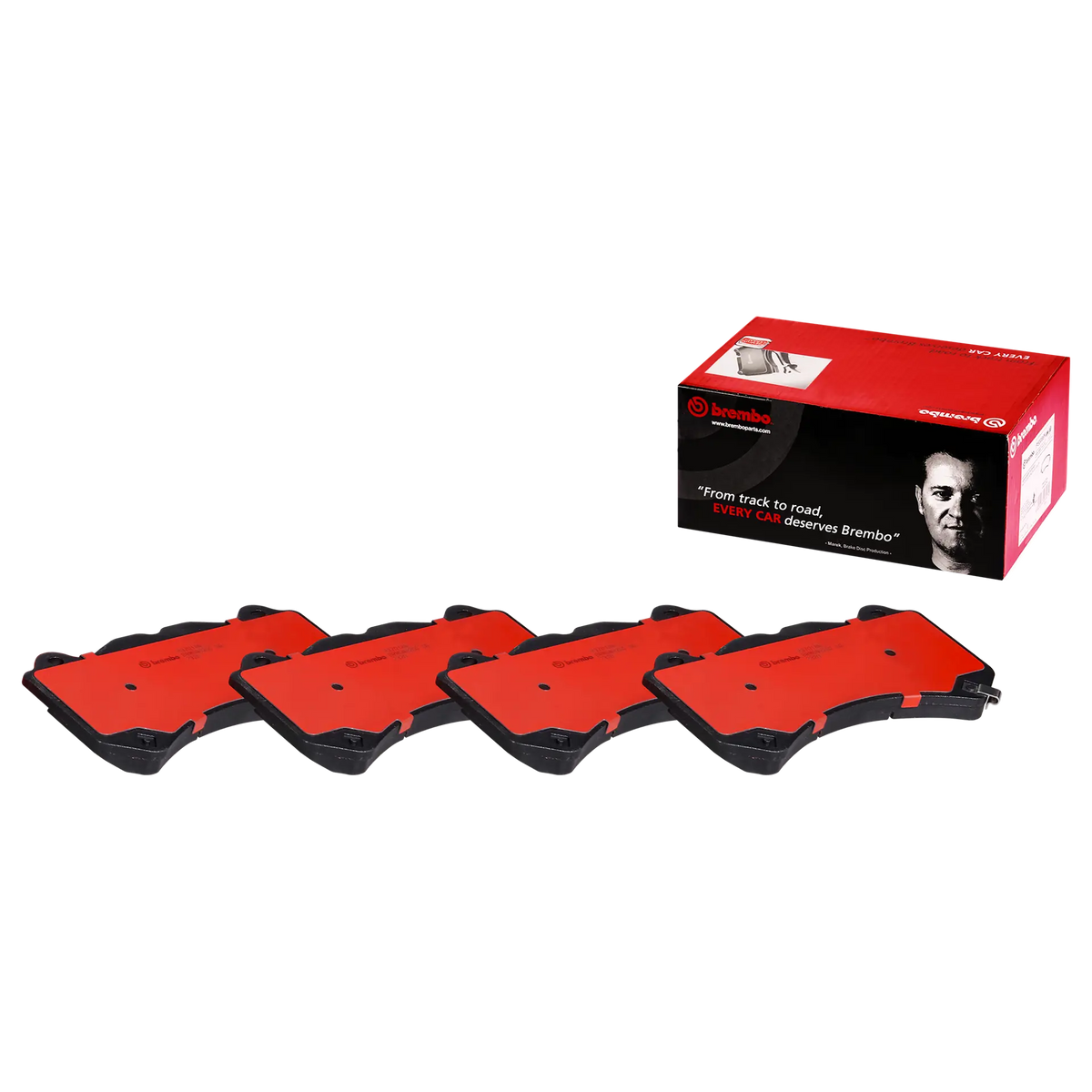 Brembo NAO Ceramic Brake Pad Set