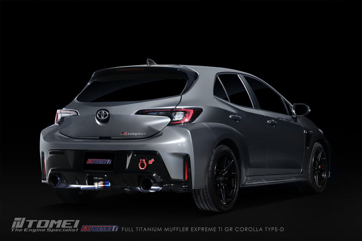 Tomei Expreme Ti Type D Dual Cat Back Exhaust