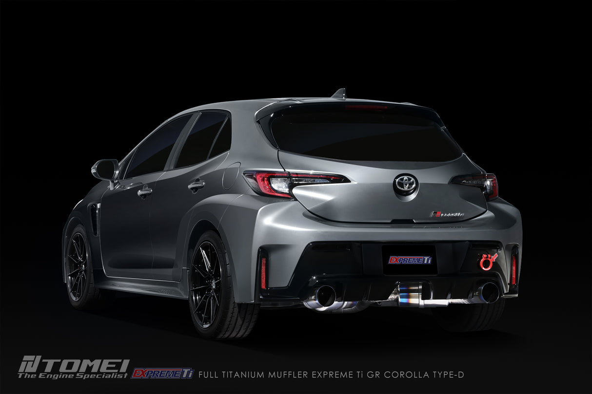 Tomei Expreme Ti Type D Dual Cat Back Exhaust