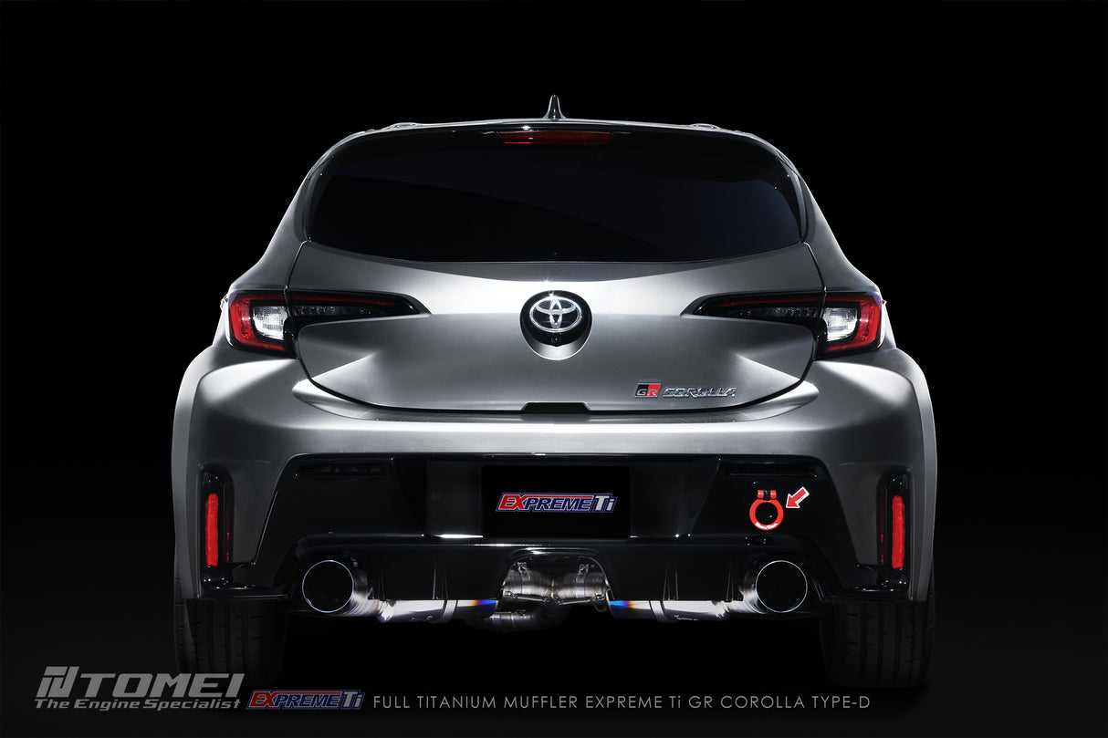 Tomei Expreme Ti Type D Dual Cat Back Exhaust