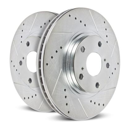 PowerStop Drilled & Slotted Rotor Pair