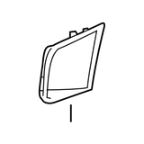 Subaru Genuine OEM Bumper Side Vent FRONT LEFT Unpainted