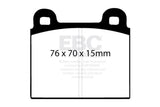 EBC Redstuff Ceramic Front Brake Pads