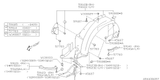 Subaru Genuine Front Left Mud Guard Assembly
