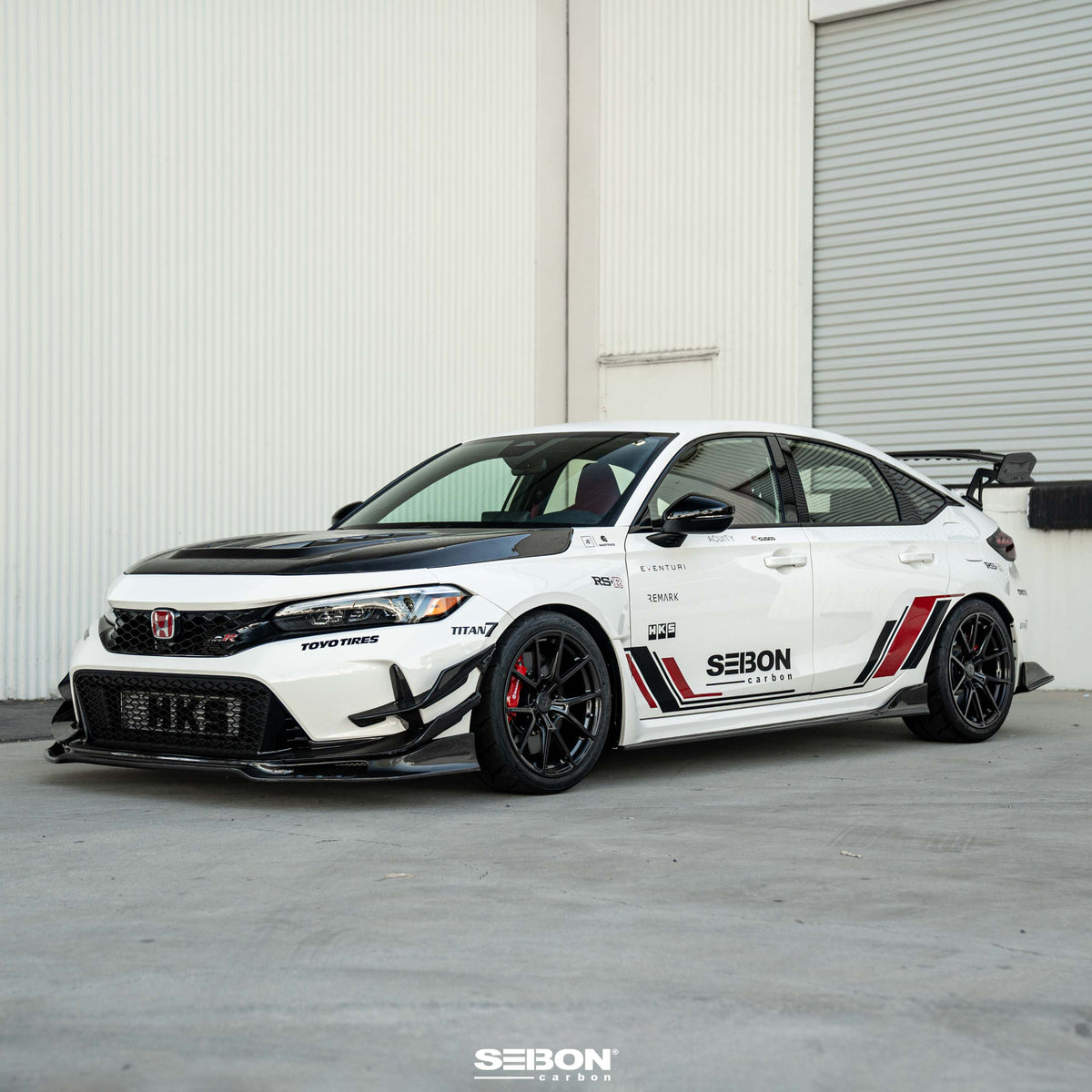 Seibon Carbon Fibre Front Bumper Canards