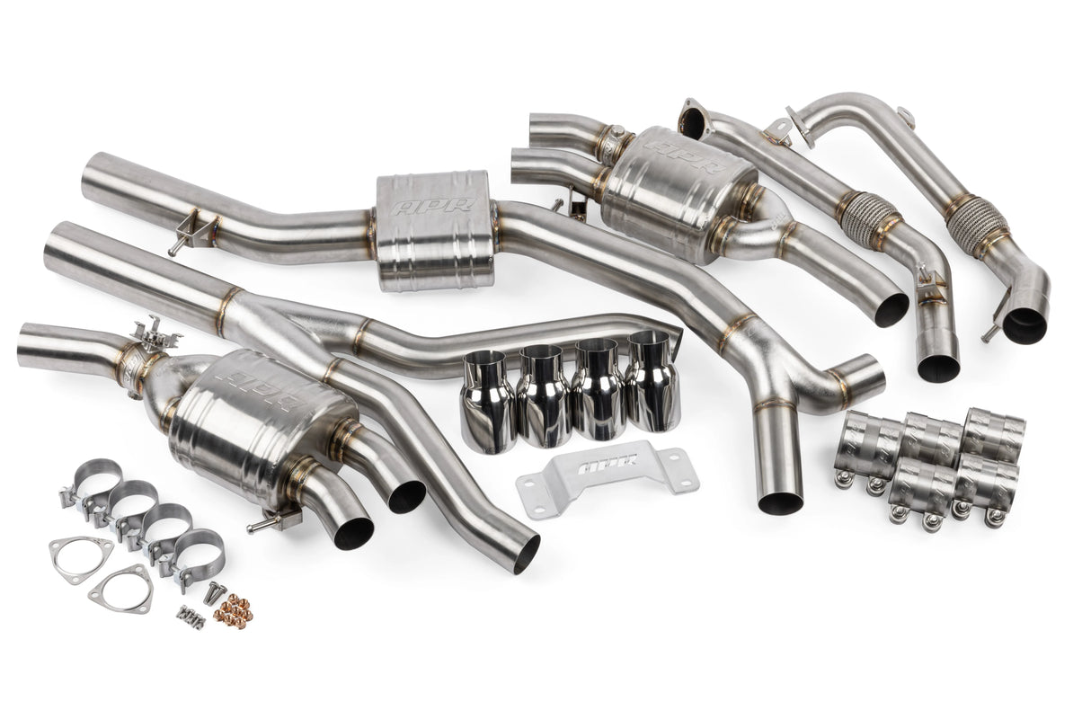 APR Valved Cat Back Exhaust System