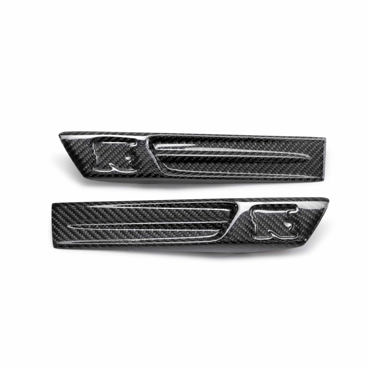 Seibon Carbon Fibre Fender Duct Logo