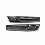 Seibon Carbon Fibre Fender Duct Logo