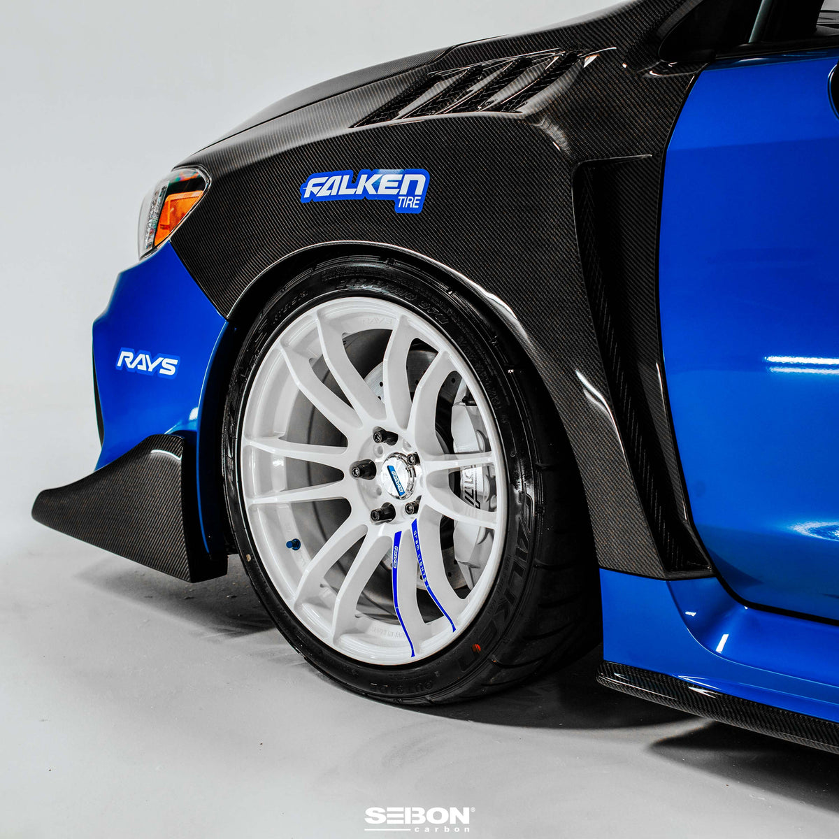 Seibon W-Style Carbon Fibre Fenders