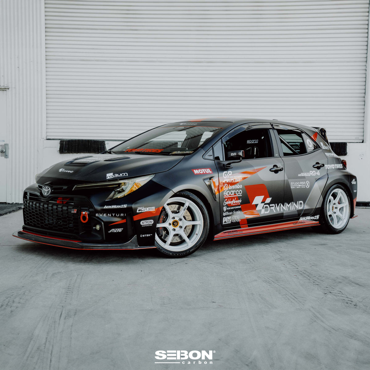 Seibon MB-Style Carbon Fibre Front Lip