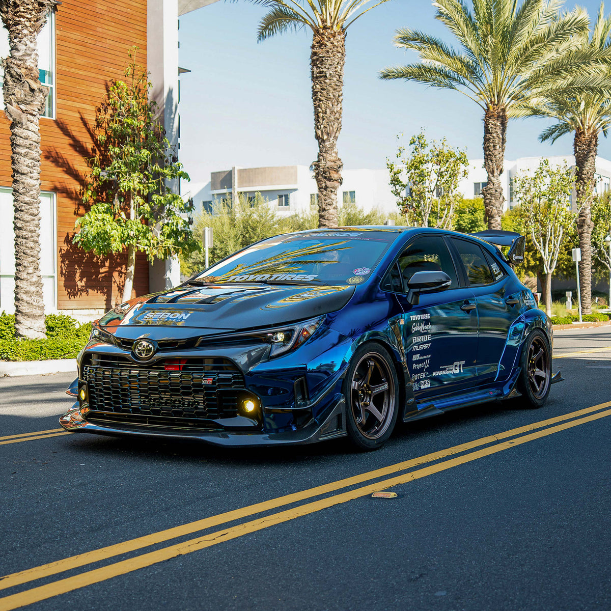 Seibon MBII-Style Carbon Fibre Front Lip