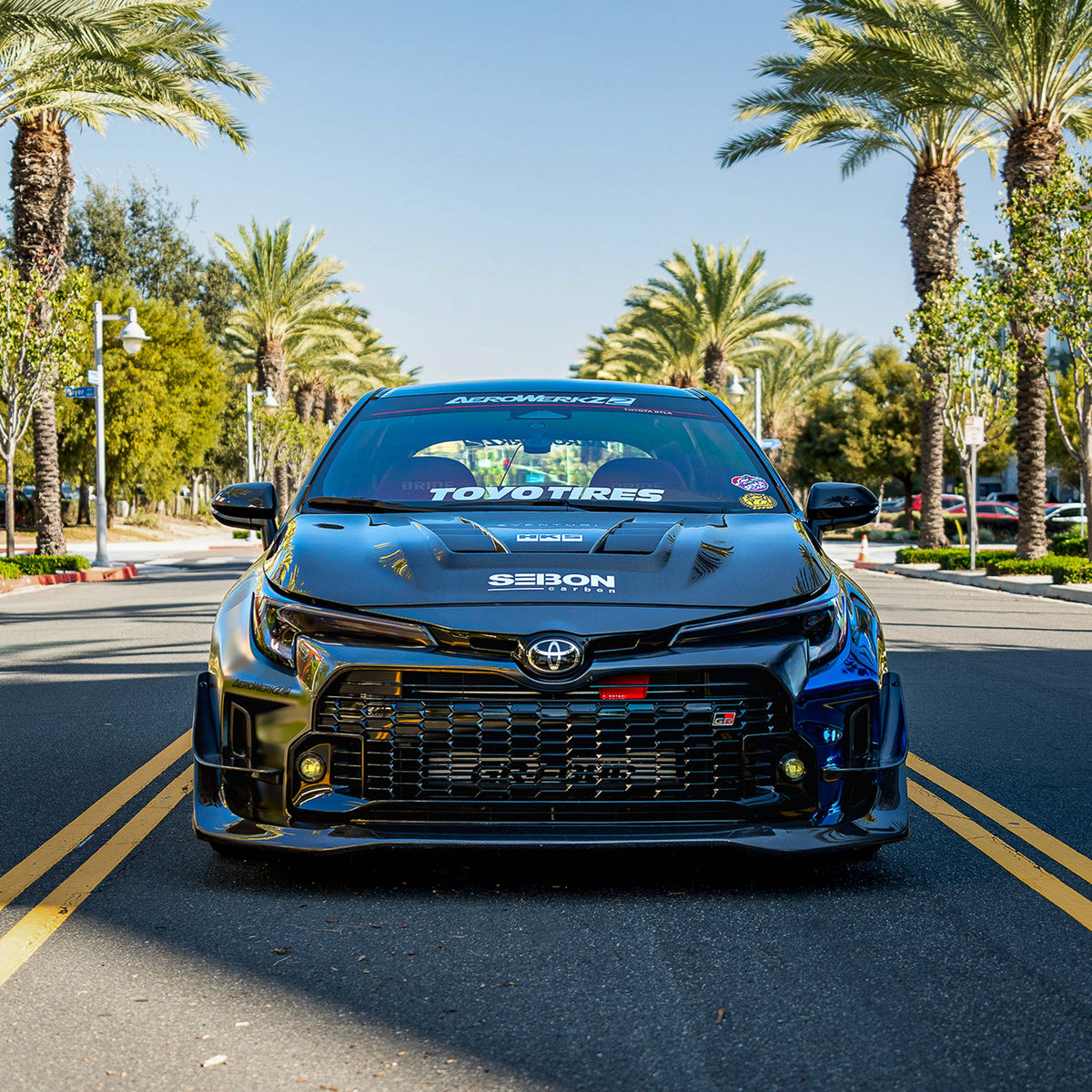 Seibon MBII-Style Carbon Fibre Front Lip