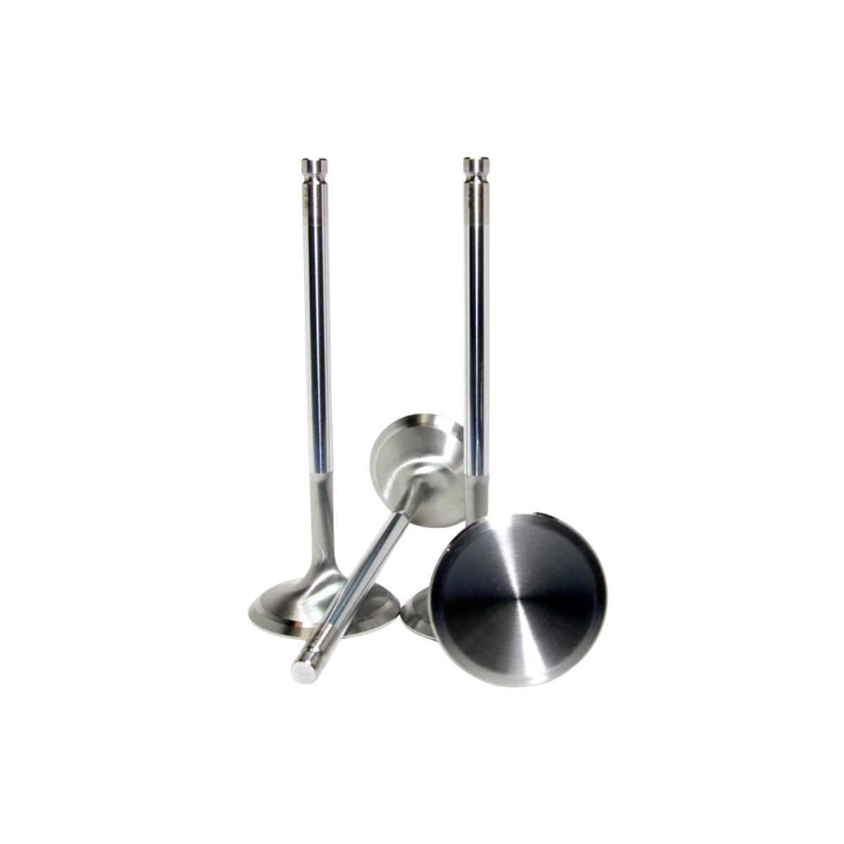GSC 31.5mm (+1mm) Chrome Polished Exhaust Valve Set of 8