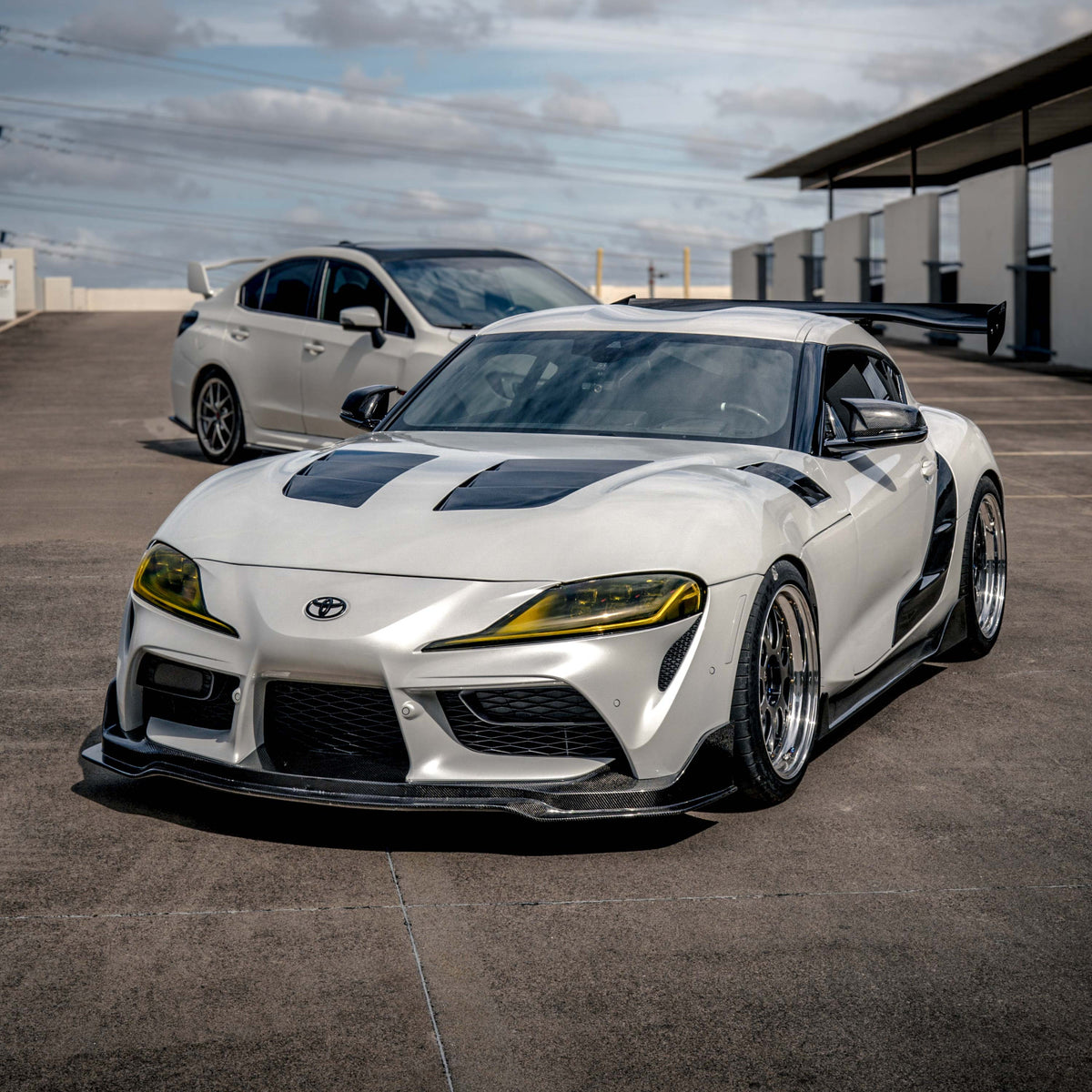 Seibon TSII-Style Double Sided Carbon Fibre Hood