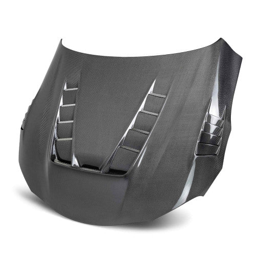 Seibon TV-Style Double Sided Carbon Fibre Hood