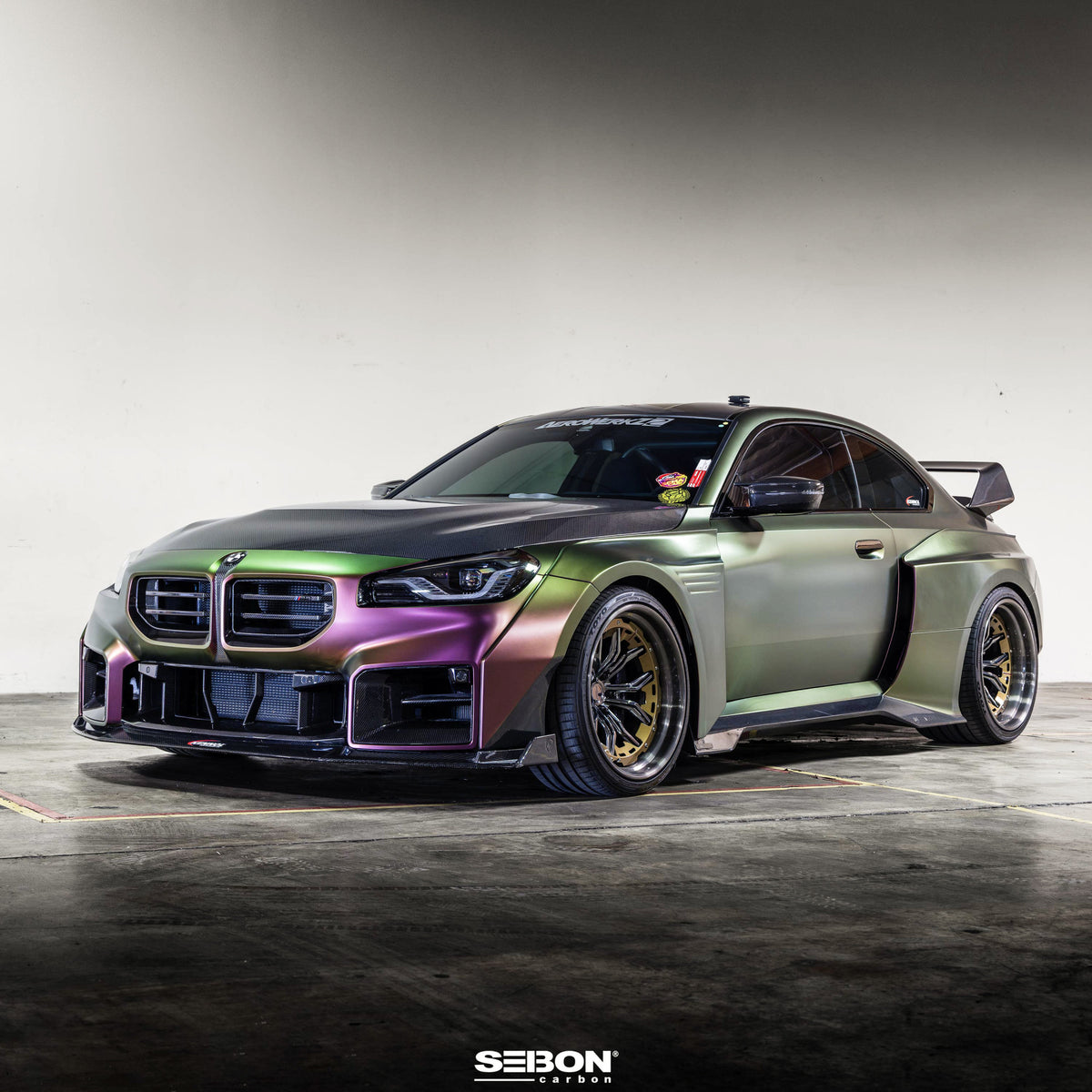 Seibon OE-Style Double Sided Carbon Fibre Hood