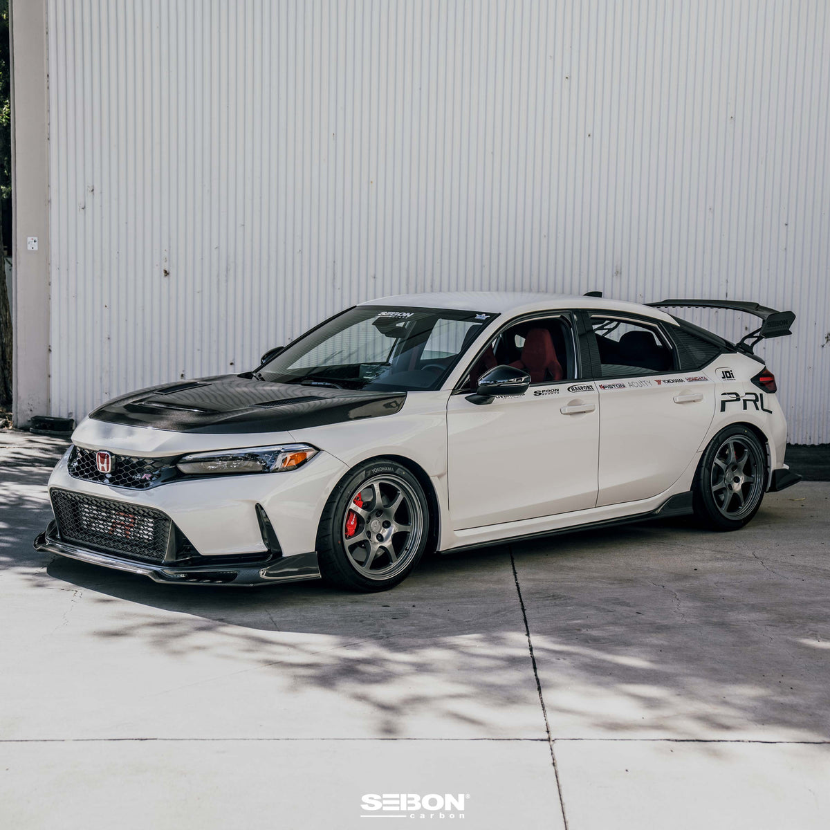 Seibon GT-Style Double Sided Carbon Fibre Hood