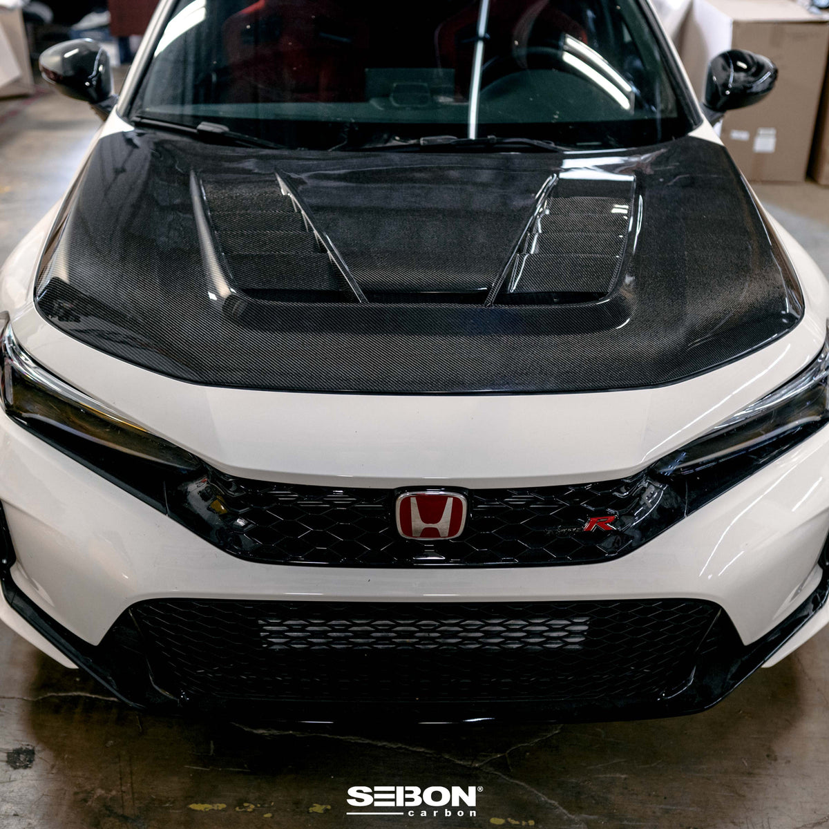 Seibon TV-Style Double Sided Carbon Fibre Hood