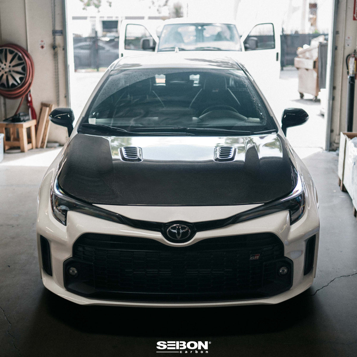 Seibon OE-Style Double-Sided Carbon Fibre Hood