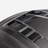 Seibon TV-Style Double-Sided Carbon Fibre Hood
