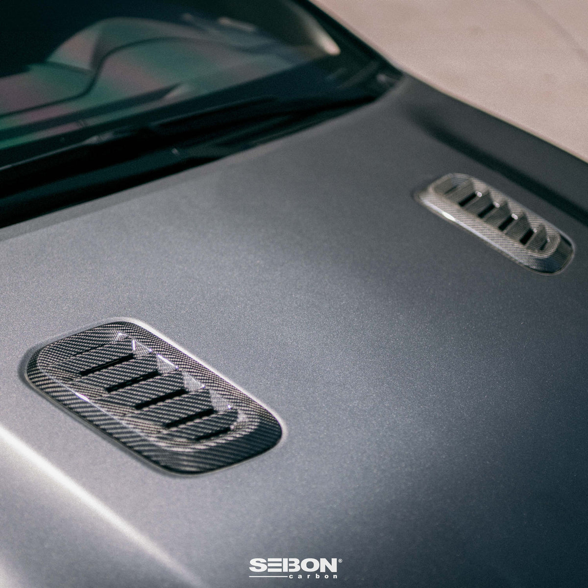 Seibon Dry Carbon Fibre Hood Vents