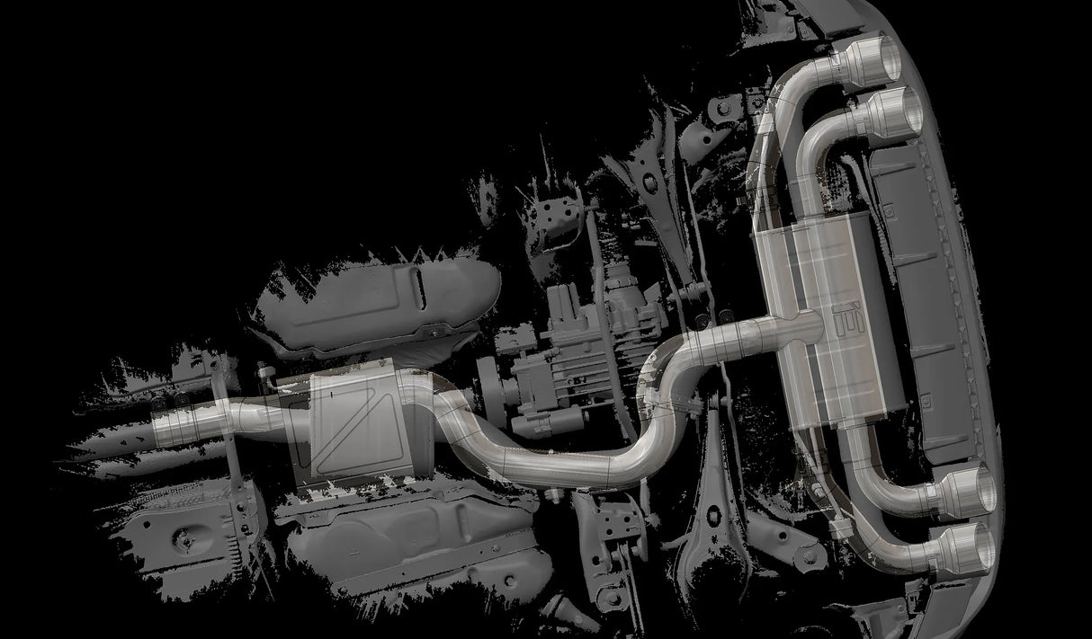 Integrated Engineering Valved Cat Back Exhaust System