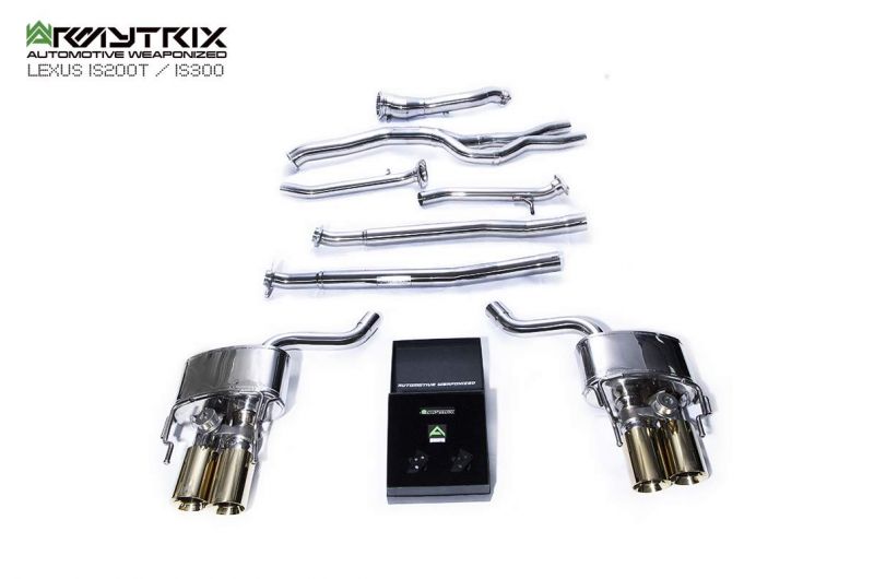 Armytrix Stainless Steel Valvetronic Cat Back Exhaust System