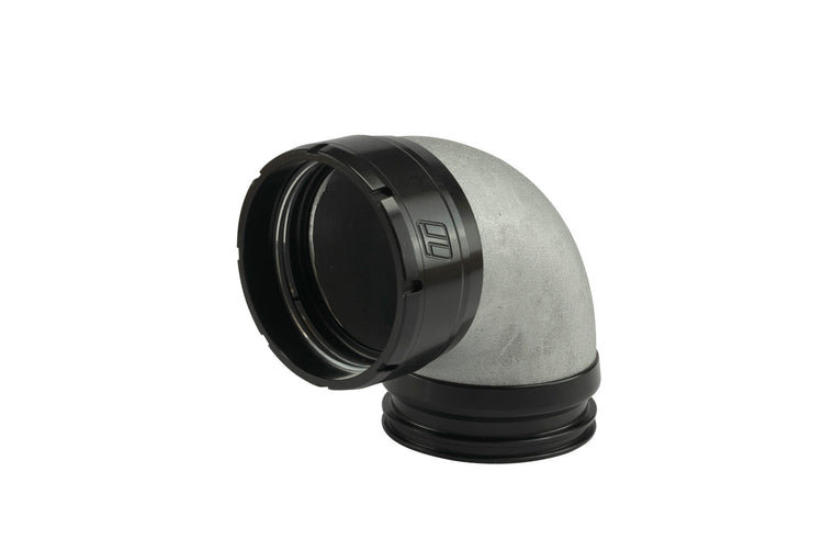 Turbosmart LockSleeve Turbo Adapter Compressor Outlet 2.50" to 90 Elbow Plazmaclamp 2.50"