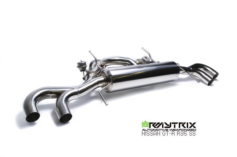 Armytrix Stainless Steel Valvetronic Y-Pipe Back Exhaust System (90mm)