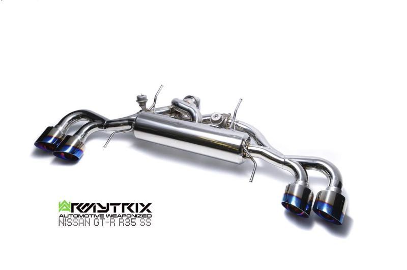 Armytrix Stainless Steel Valvetronic Y-Pipe Back Exhaust System (102mm)