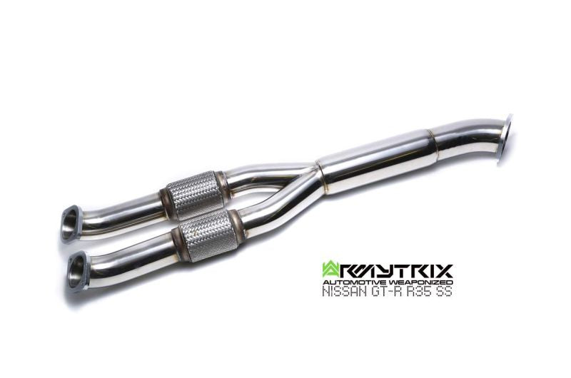 Armytrix Stainless Steel Racing Edition Y-Pipe Back Exhaust System (102mm)