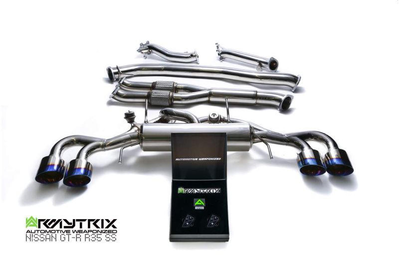 Armytrix Stainless Steel Racing Edition Y-Pipe Back Exhaust System (102mm)
