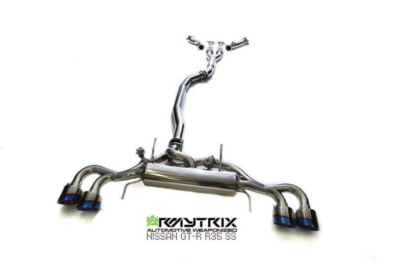Armytrix Stainless Steel Valvetronic Y-Pipe Back Exhaust System (90mm)