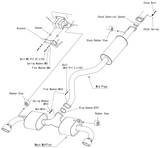 HKS Super Turbo Muffler Gen 2 Titanium Cat Back Exhaust