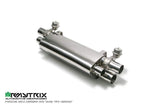 Armytrix Stainless Steel Valvetronic Cat Back Exhaust System (Suits Quad Tip Only)