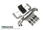 Armytrix Stainless Steel Valvetronic Cat Back Exhaust System (Suits Quad Tip Only)