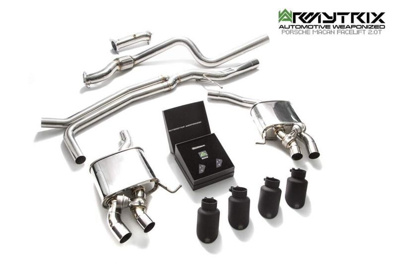 Armytrix Stainless Steel Valvetronic Cat Back Exhaust System