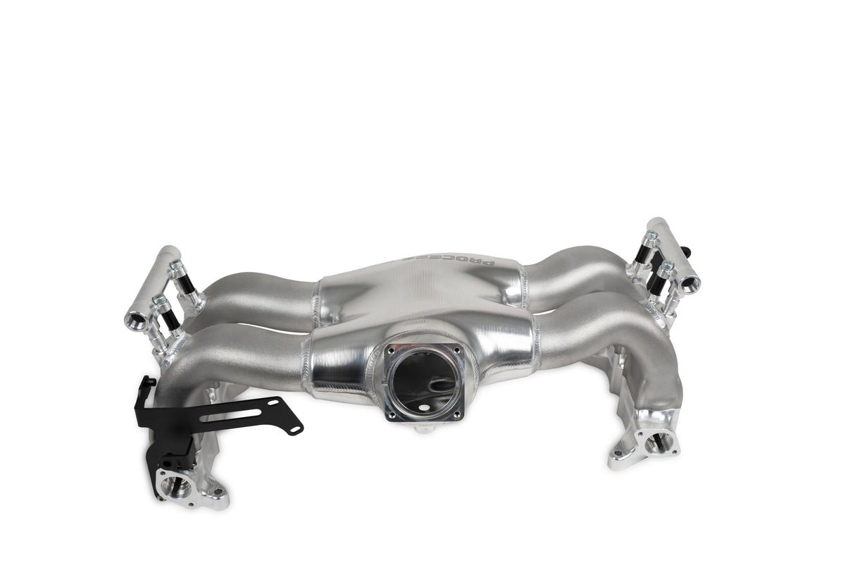 Process West Intake Manifold w/Port Injection Fuel Rails - Raw Finish