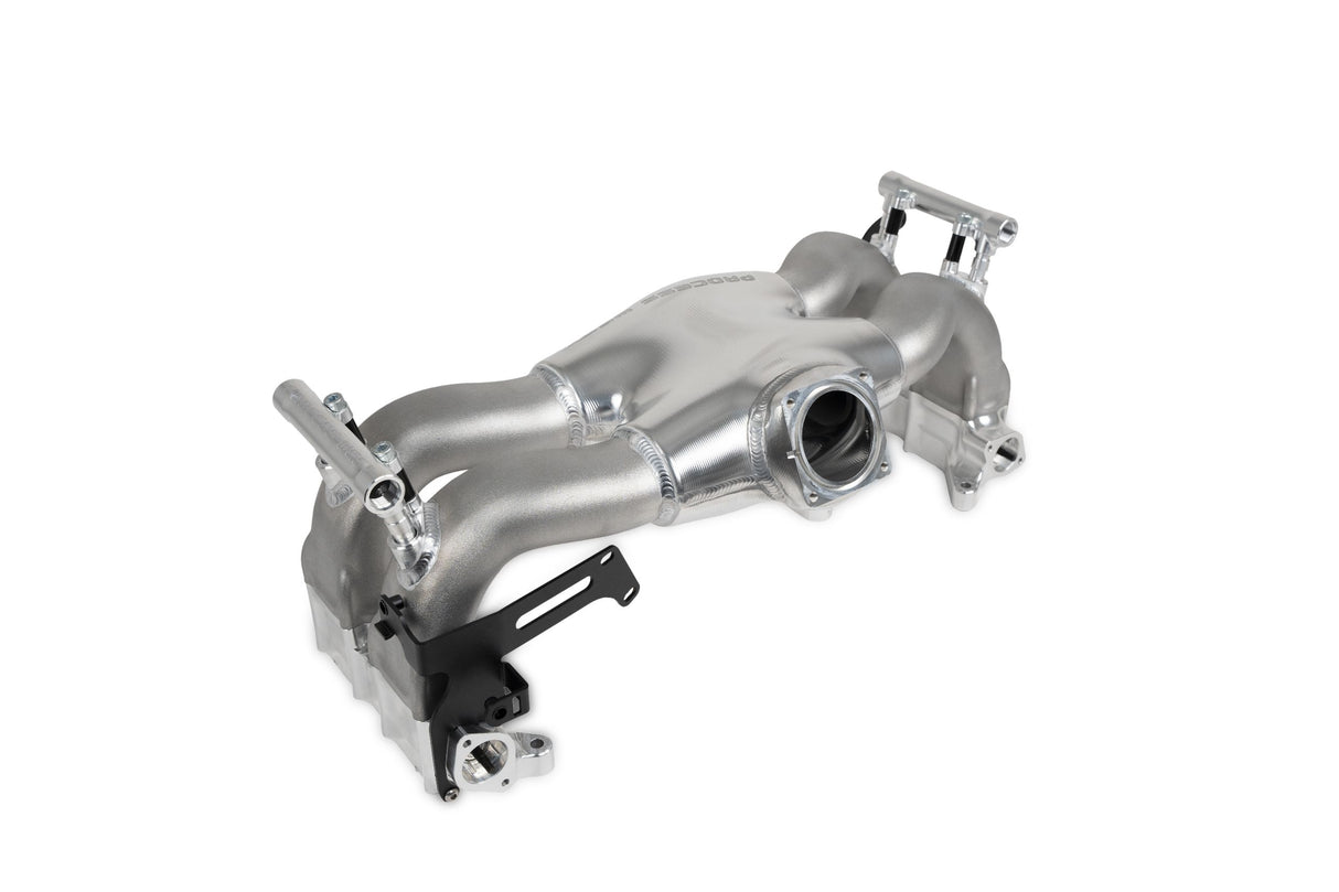 Process West Intake Manifold w/Port Injection Fuel Rails - Raw Finish
