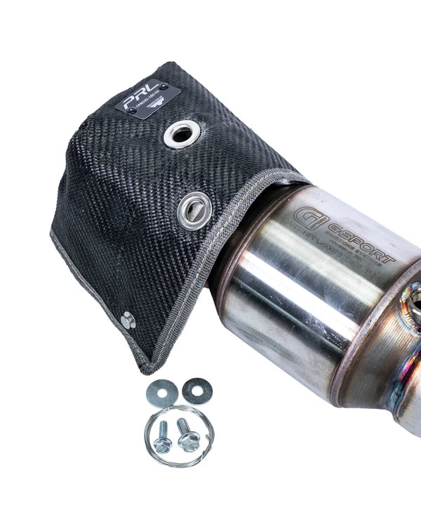 PRL Motorsports PTP Black Lava Down Pipe Elbow Blanket